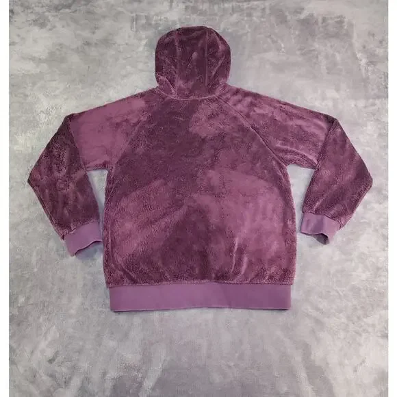 Rei Co-op Sz XL Kids Full Zip Fleece Jacket Outdoor Hoodie Purple Mountain C1-18 - Picture 7 of 8